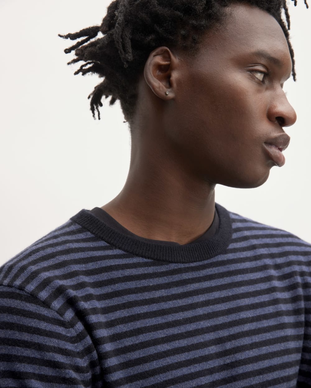 The Grade-A Cashmere Crew | Indigo / Dark Navy - Image 4