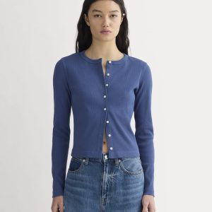 The Selfie Cardigan | Bright Cobalt