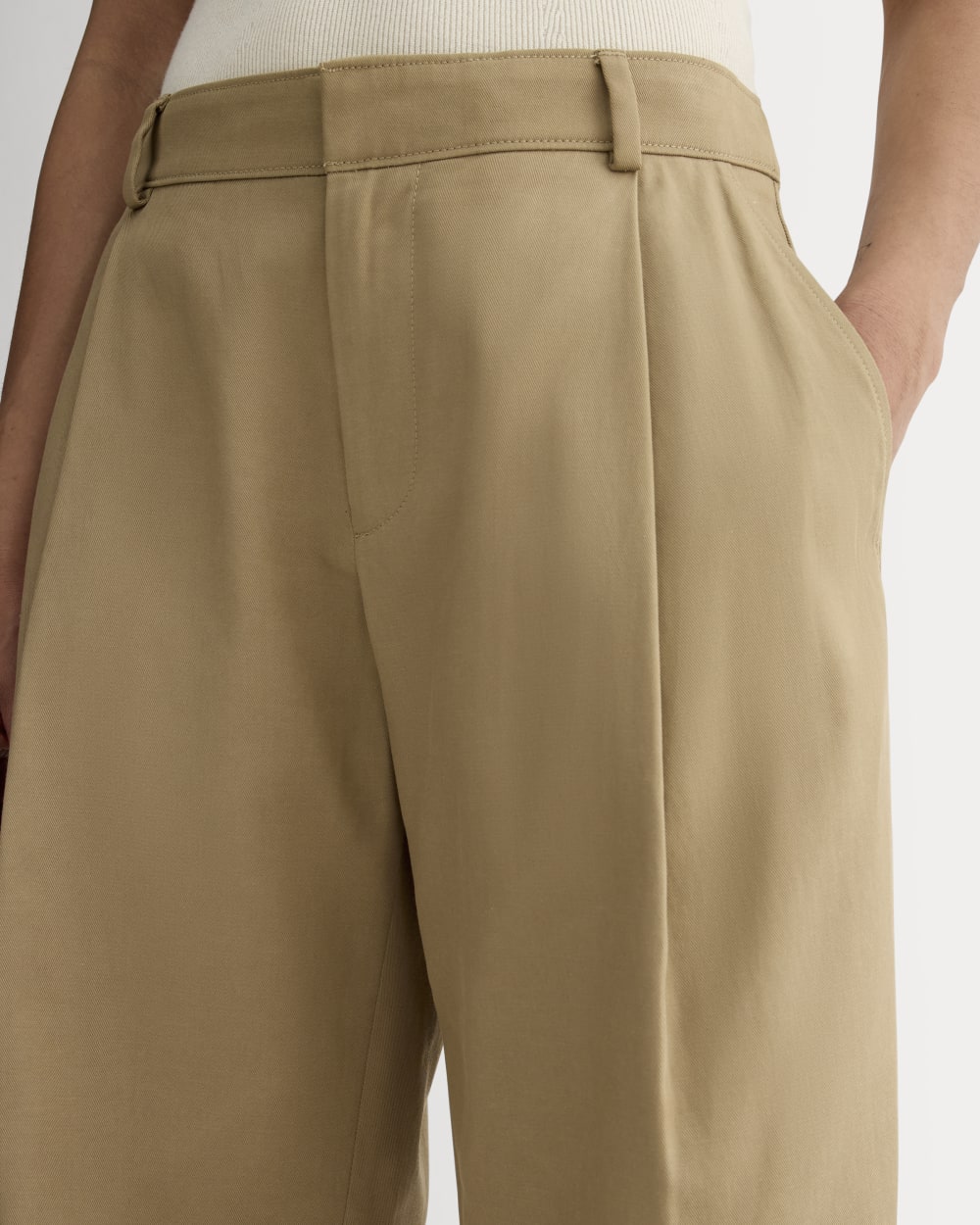 The Low-Rise Chino | Ash Brown - Image 4
