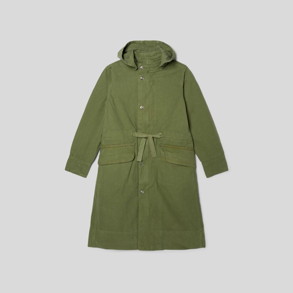 The Canvas Organic Cotton Parka | Forest Green - Image 2