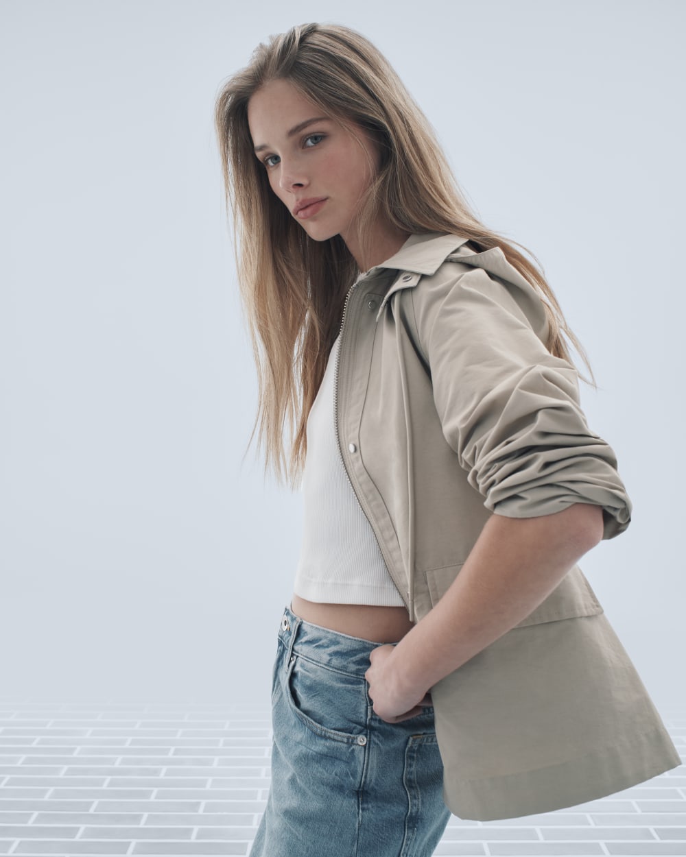 The Selfie Boatneck Tank | White - Image 6