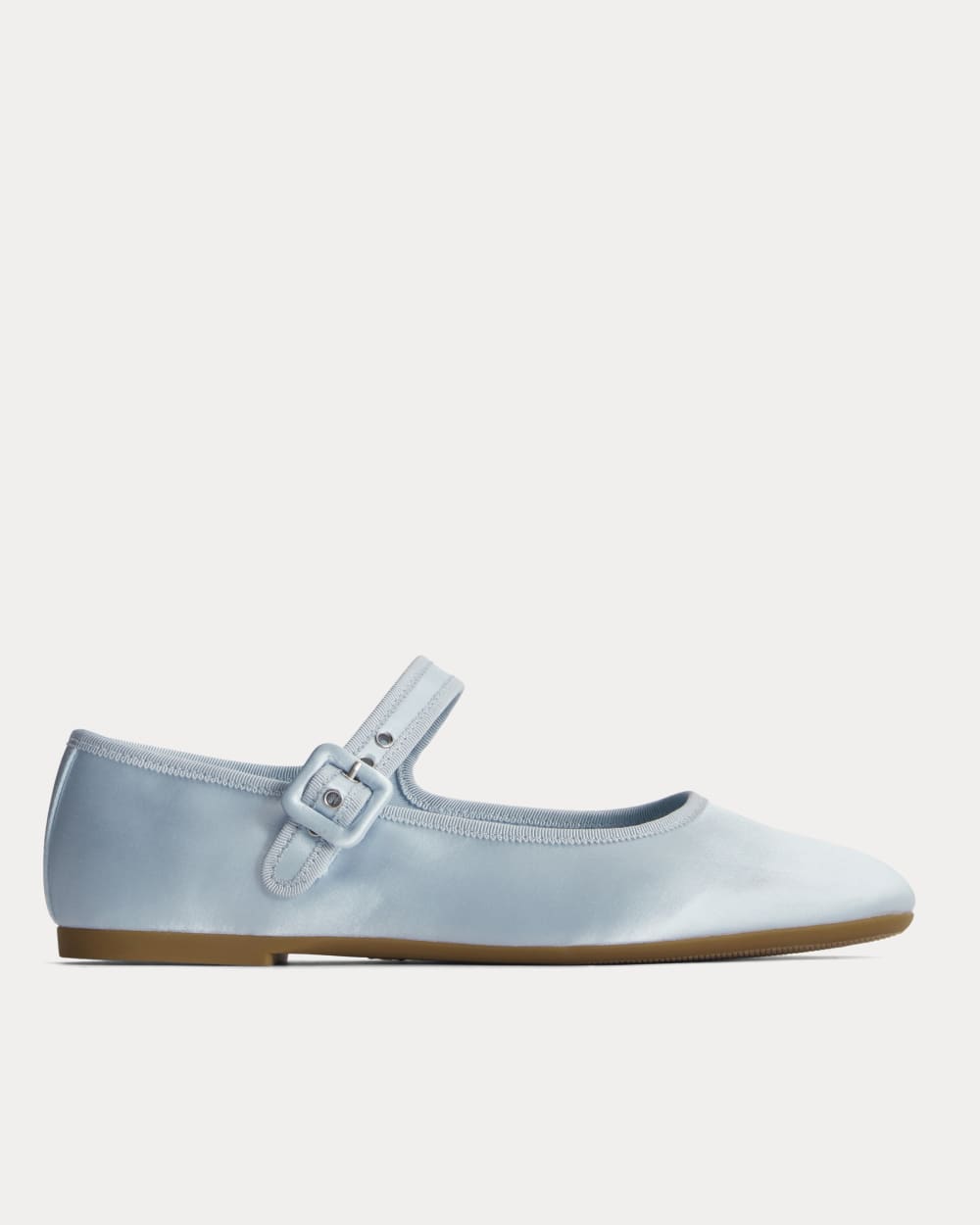 The Day Buckle Mary Jane | Robin Blue Satin