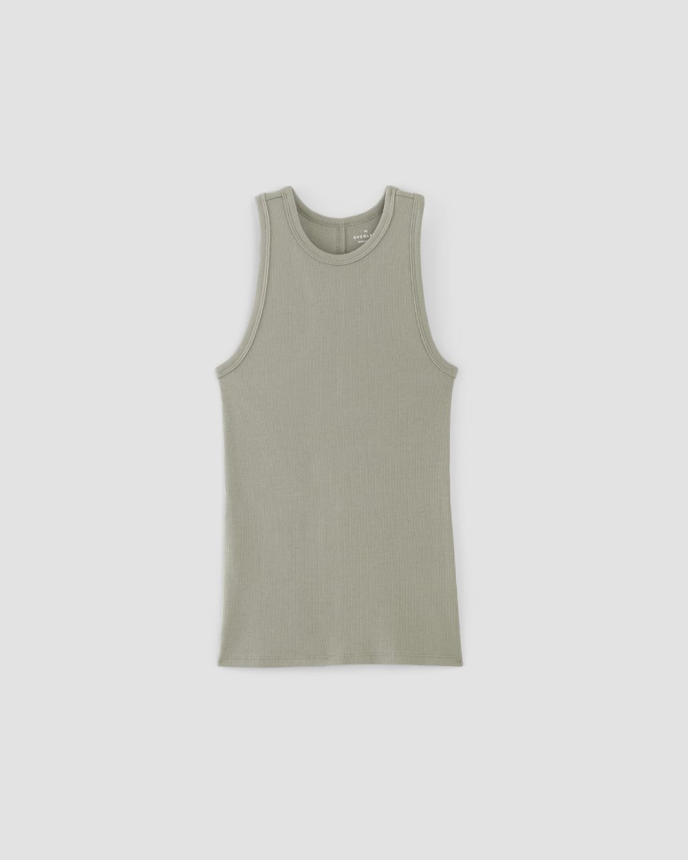 The Luxe Rib Racerback Tank | Sage Green - Image 2