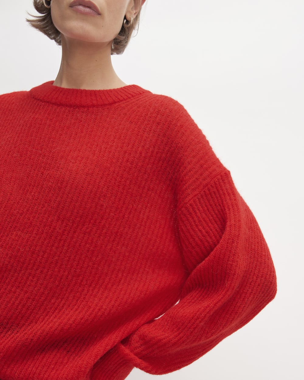 The Cocoon Crew in Alpaca | Classic Red - Image 5