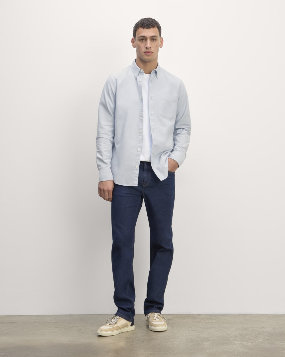The Slim Oxford Shirt | Light Blue | Standard - Image 3