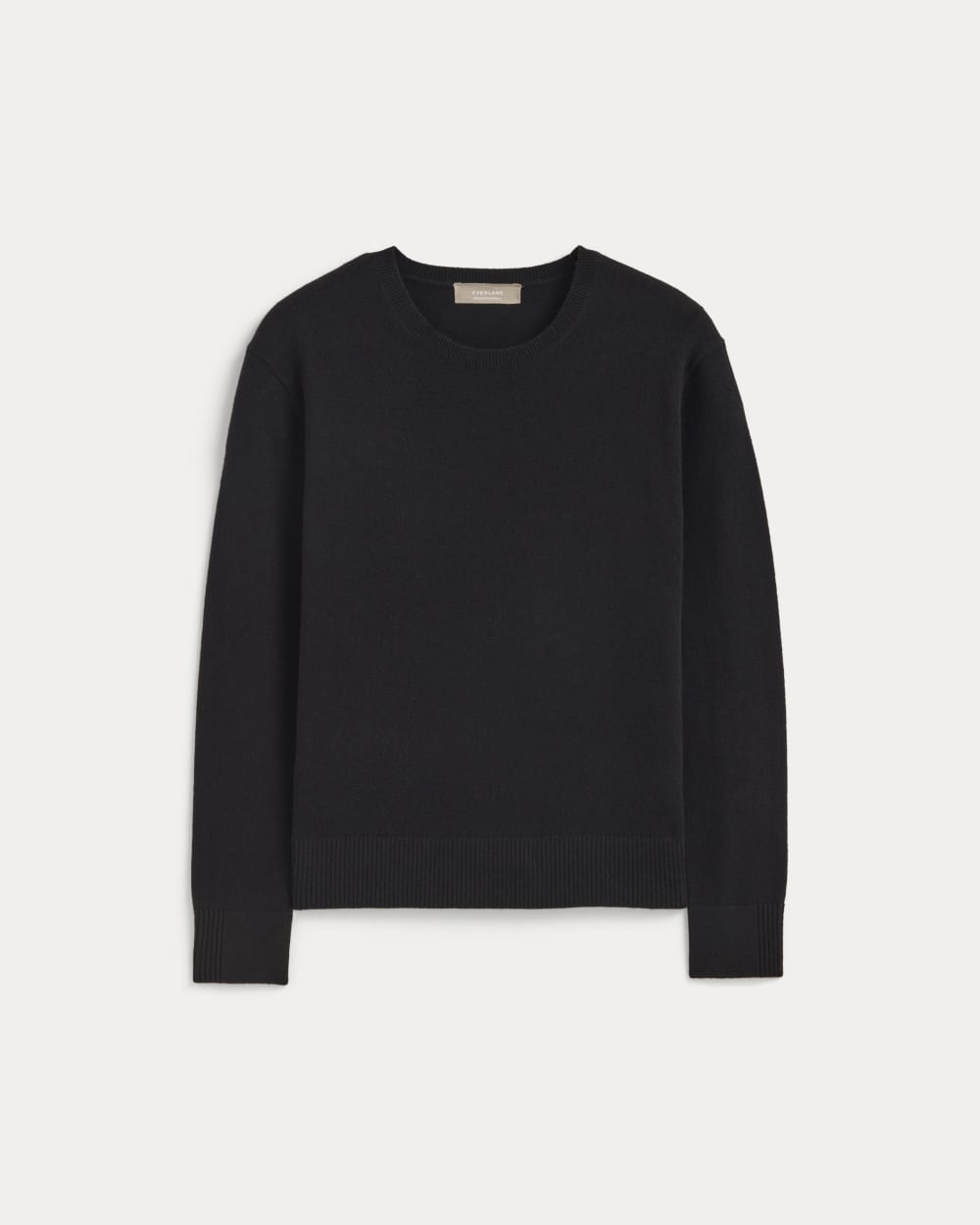 The Classic Crew in Cashmere | Black - Image 2