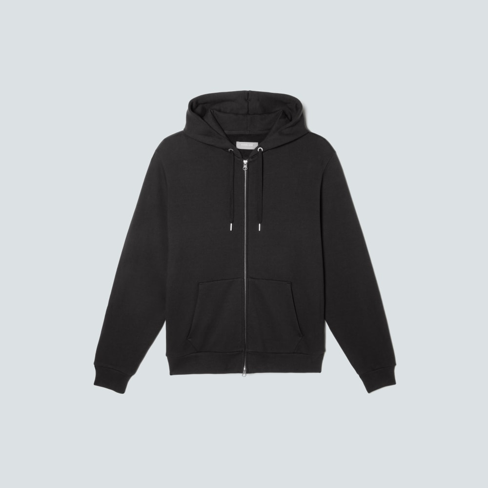 The Organic Track Full Zip | Black - Image 2