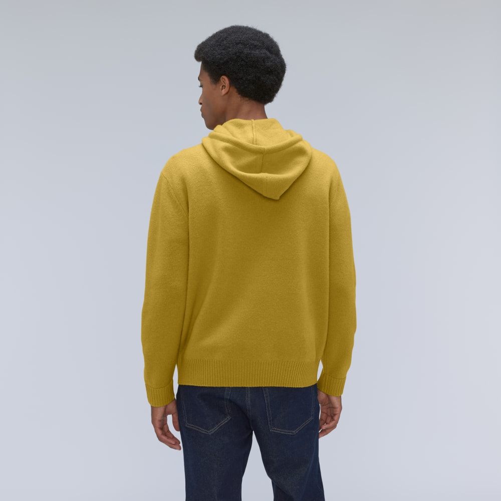 The Felted Merino Hoodie | Golden Palm - Image 3