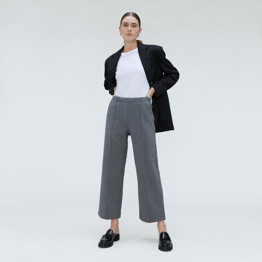 The Wide Leg Dream Pant® | Heathered Charcoal