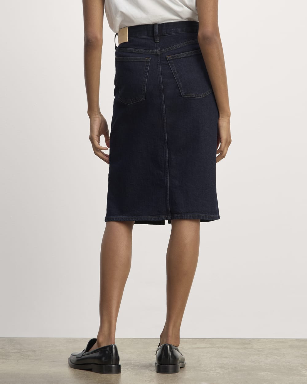 The Mid-Way Skirt | Deep Rinse - Image 6