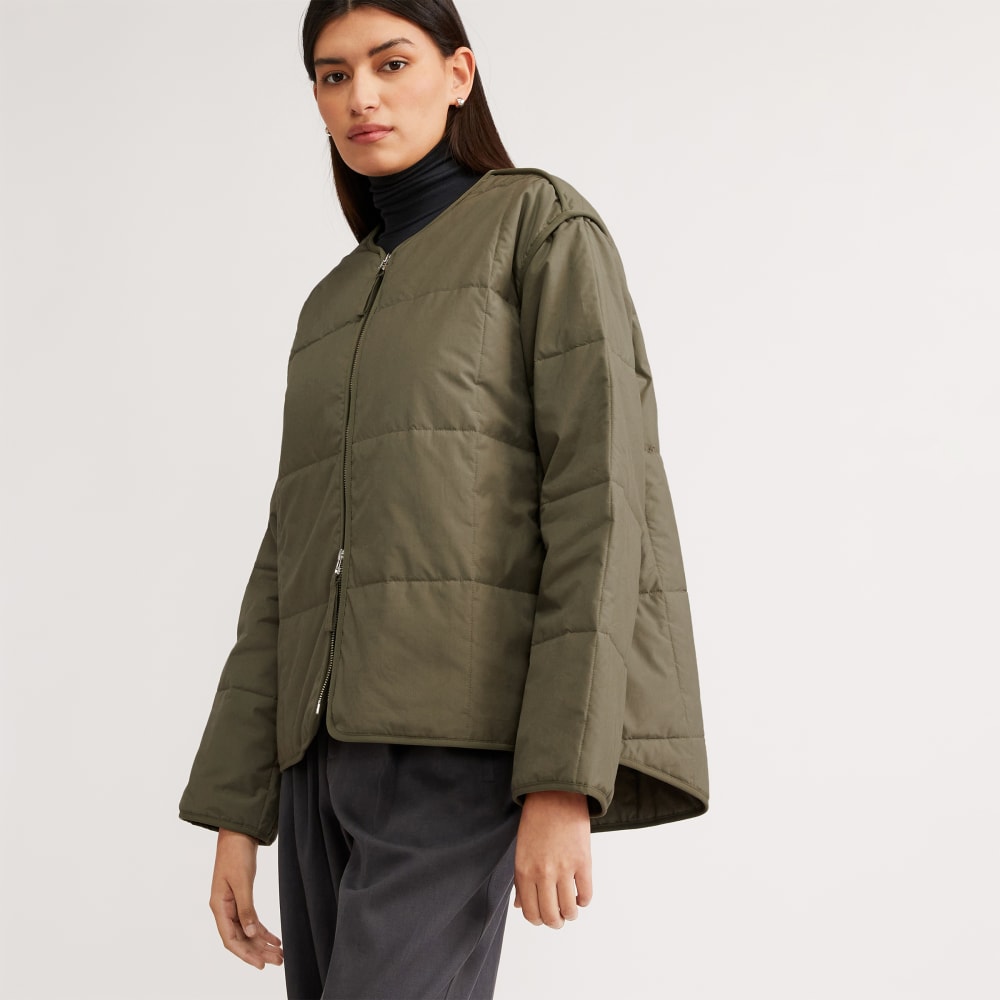 The Quilted Cotton Liner | Kalamata - Image 5