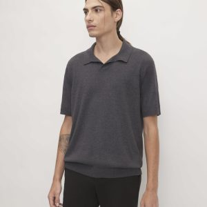 The No-Sweat Polo | Heather Ash