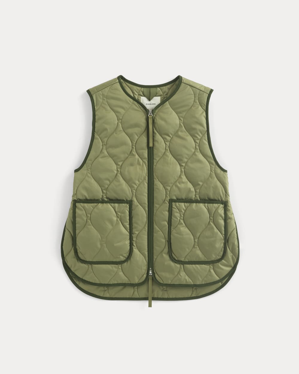 ReNew Quilted Vest | Lichen Green - Image 2