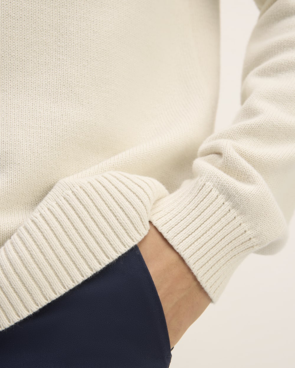 The Classic Sweater in Everyday Cotton | Canvas - Image 5