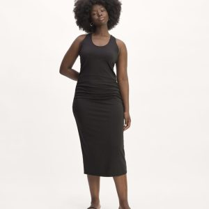 The Form Racerback Dress | Black