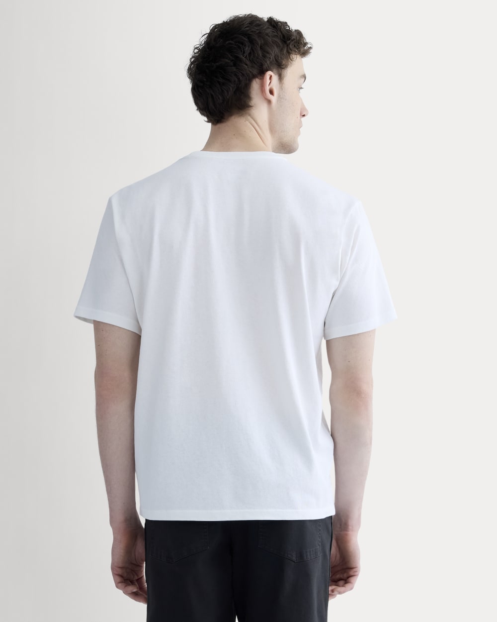 The Premium-Weight Relaxed Crew | Uniform | White - Image 4