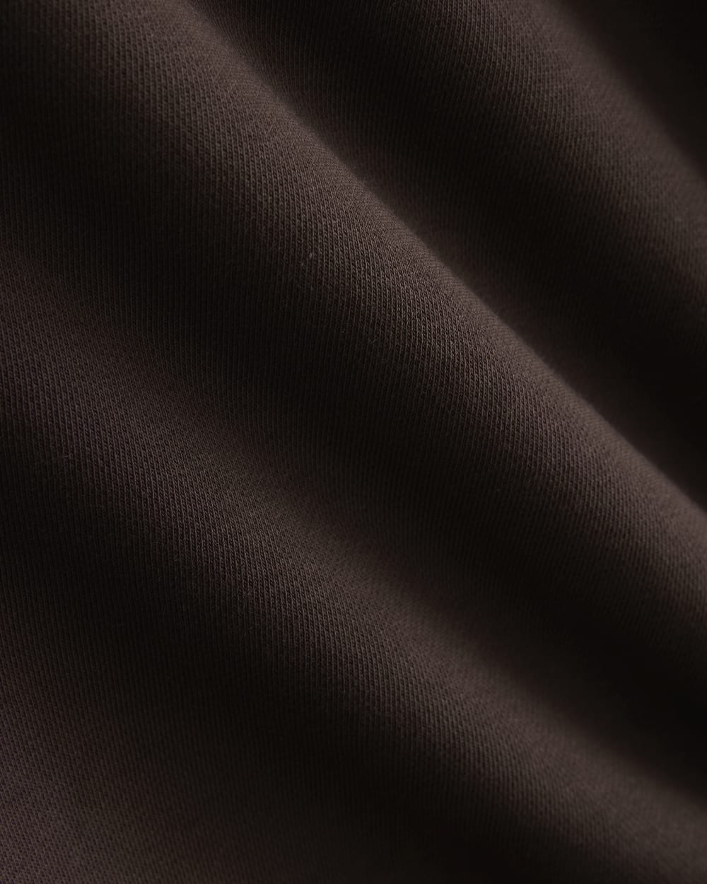 Cropped Luxe Fleece Hoodie | Dark Chocolate - Image 6