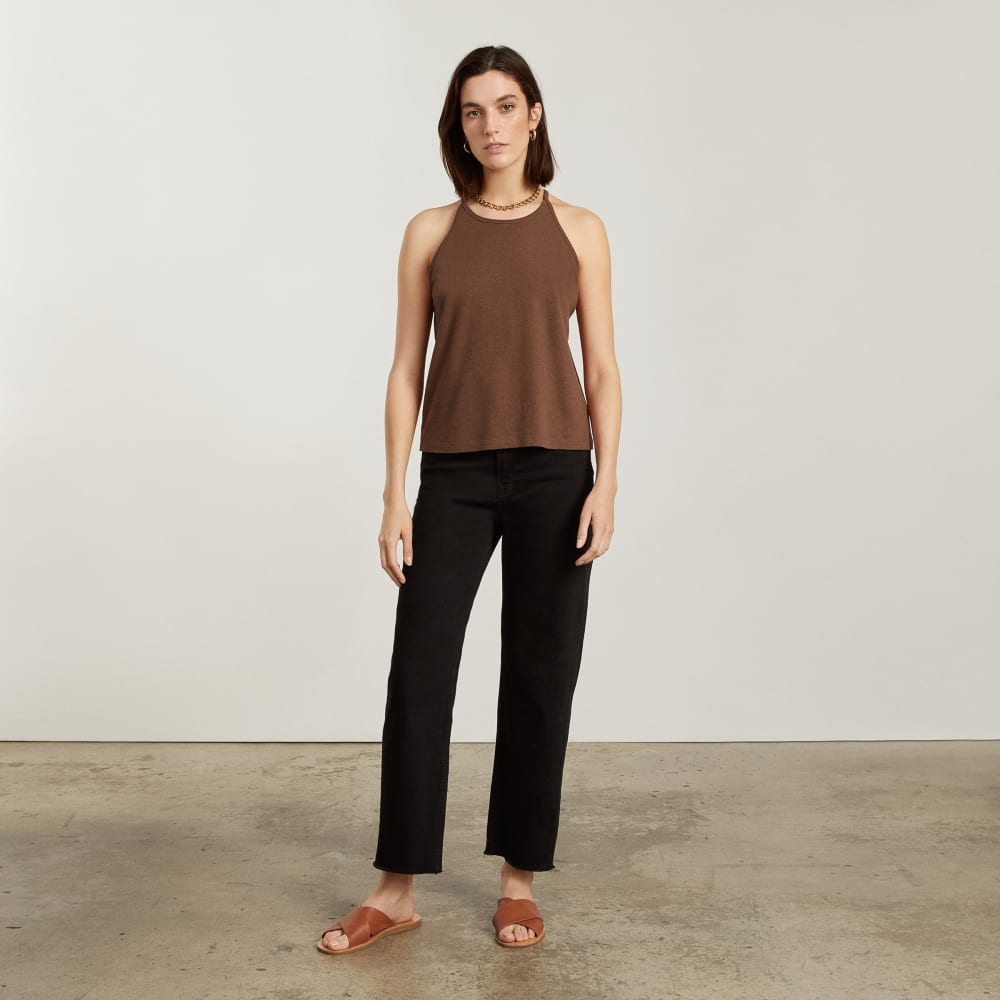 The Hemp Cutaway Tank | Espresso - Image 4