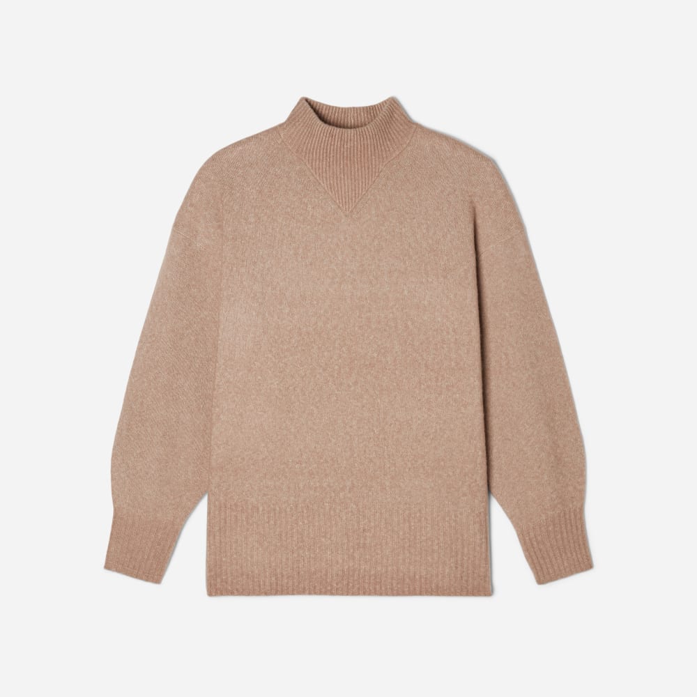 The Cozy-Stretch Pullover | Taupe Grey - Image 2
