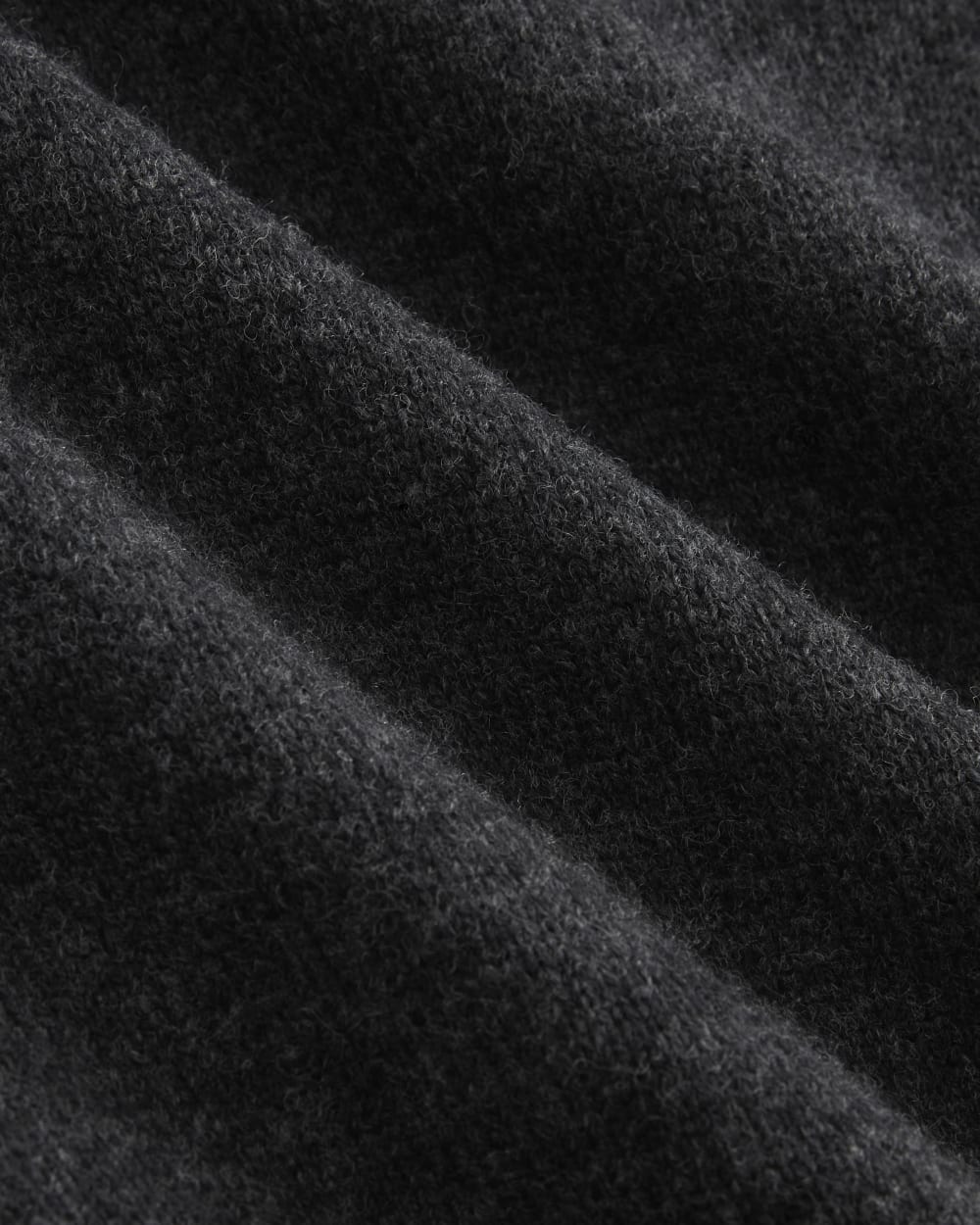 The Felted Merino Hoodie | Charcoal - Image 6