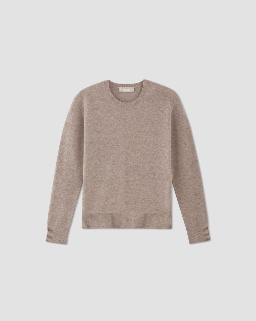 The Classic Crew in Cashmere | Toasted Sesame - Image 2