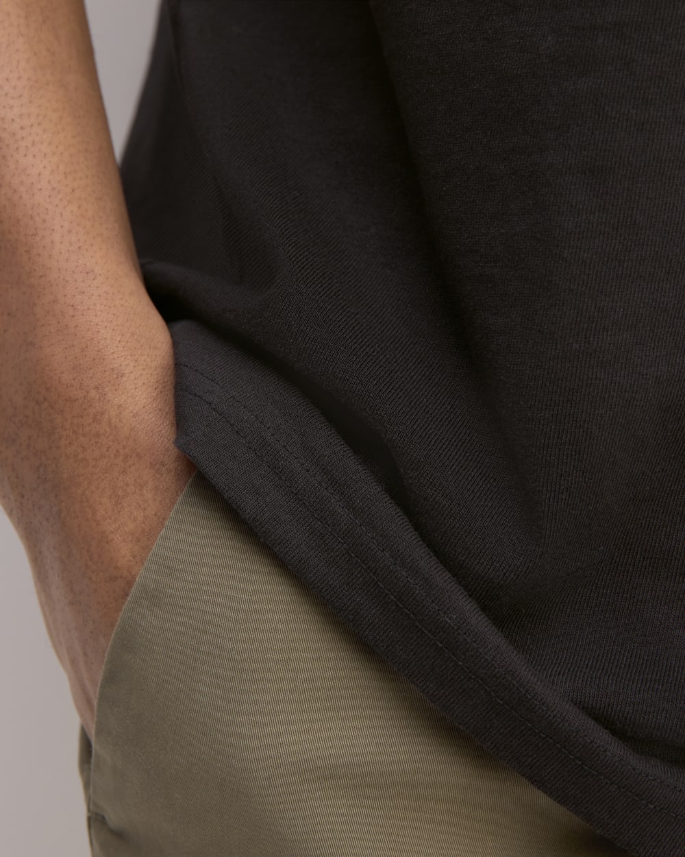 The Premium Weight Short-Sleeve Polo | Black - Image 5