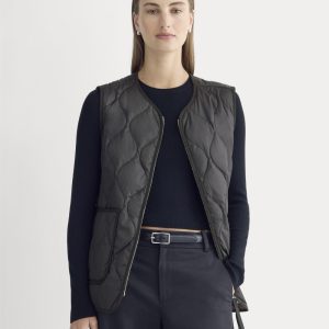 ReNew Quilted Vest | Black