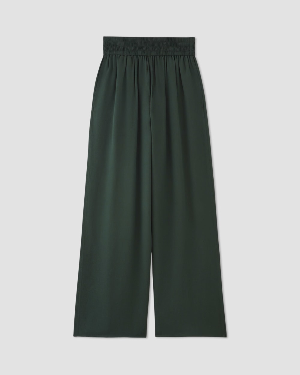 The Satin Pull-On Pant | Scarab - Image 2