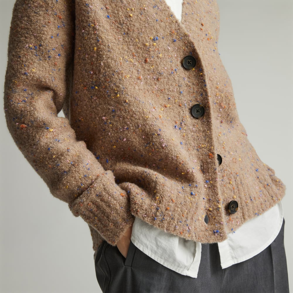 The Confetti Cardigan | Taupe Multi - Image 4