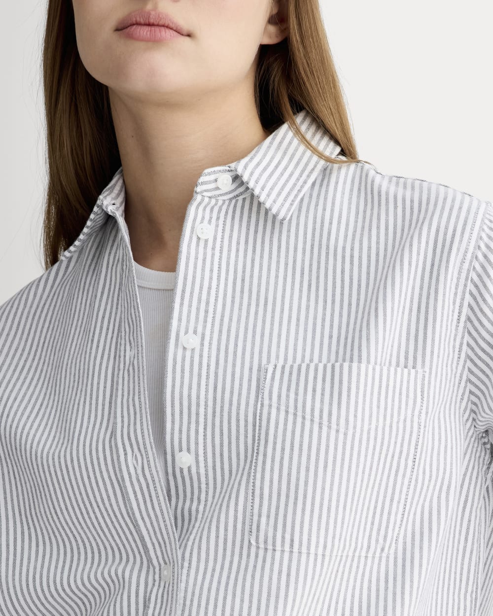 The Must-Have Oxford Shirt | Black / White - Image 4