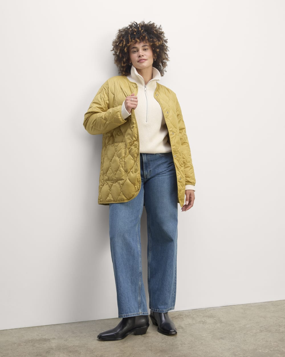 The Quilted Liner | Golden Oak - Image 3