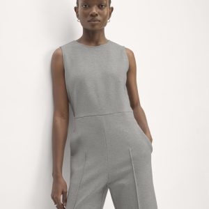 The Dream Jumpsuit | Mid Heather Grey