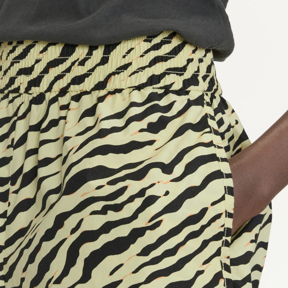 The Poplin Boxer Short | Pale Yellow Tiger Stripe - Image 5