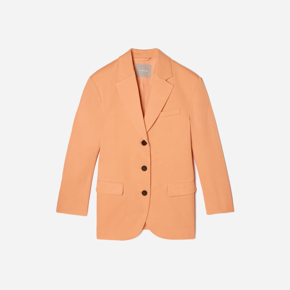 The '80s Blazer | Orange Chiffon