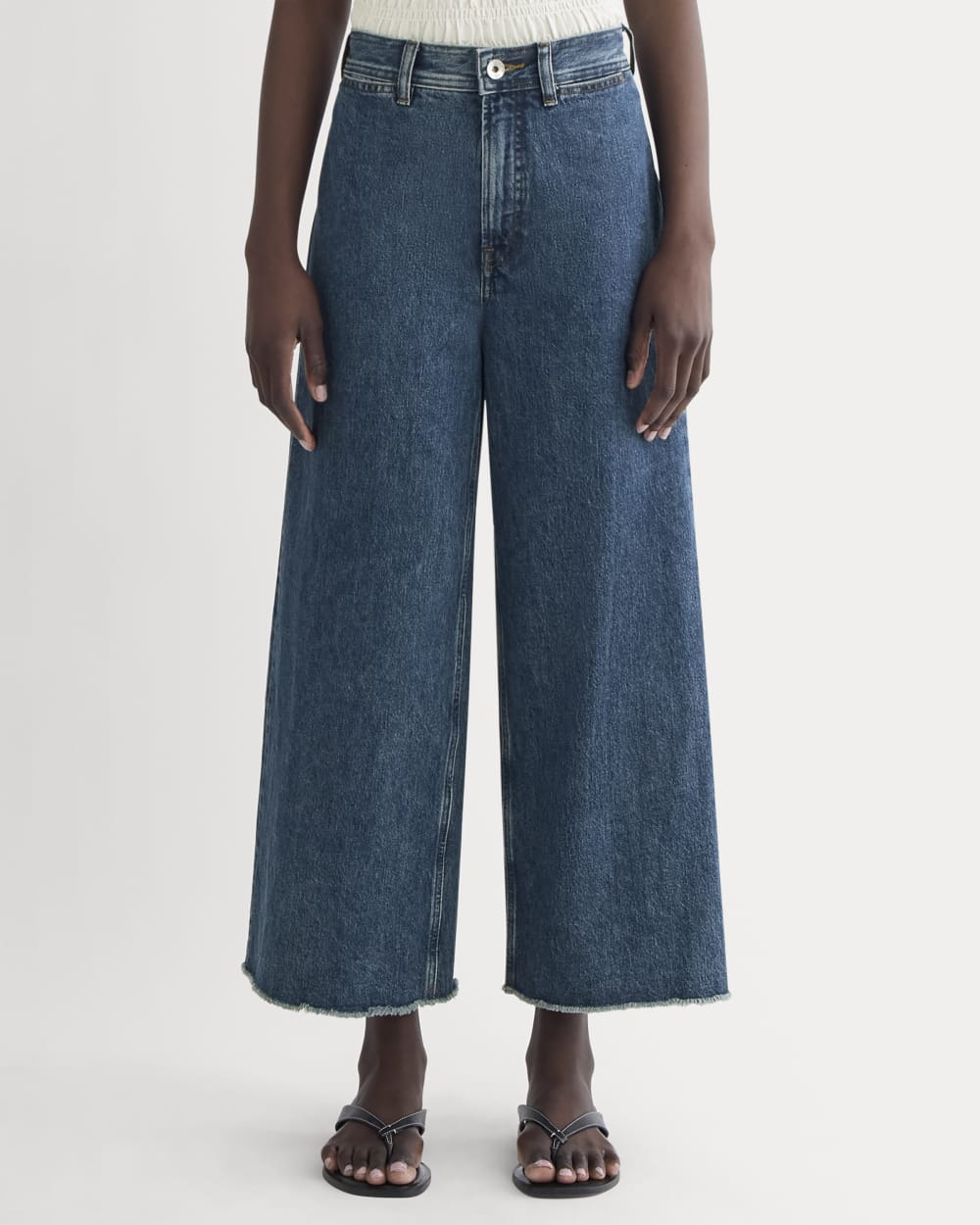 The Mariner Cropped Jean | Mid Indigo - Image 3