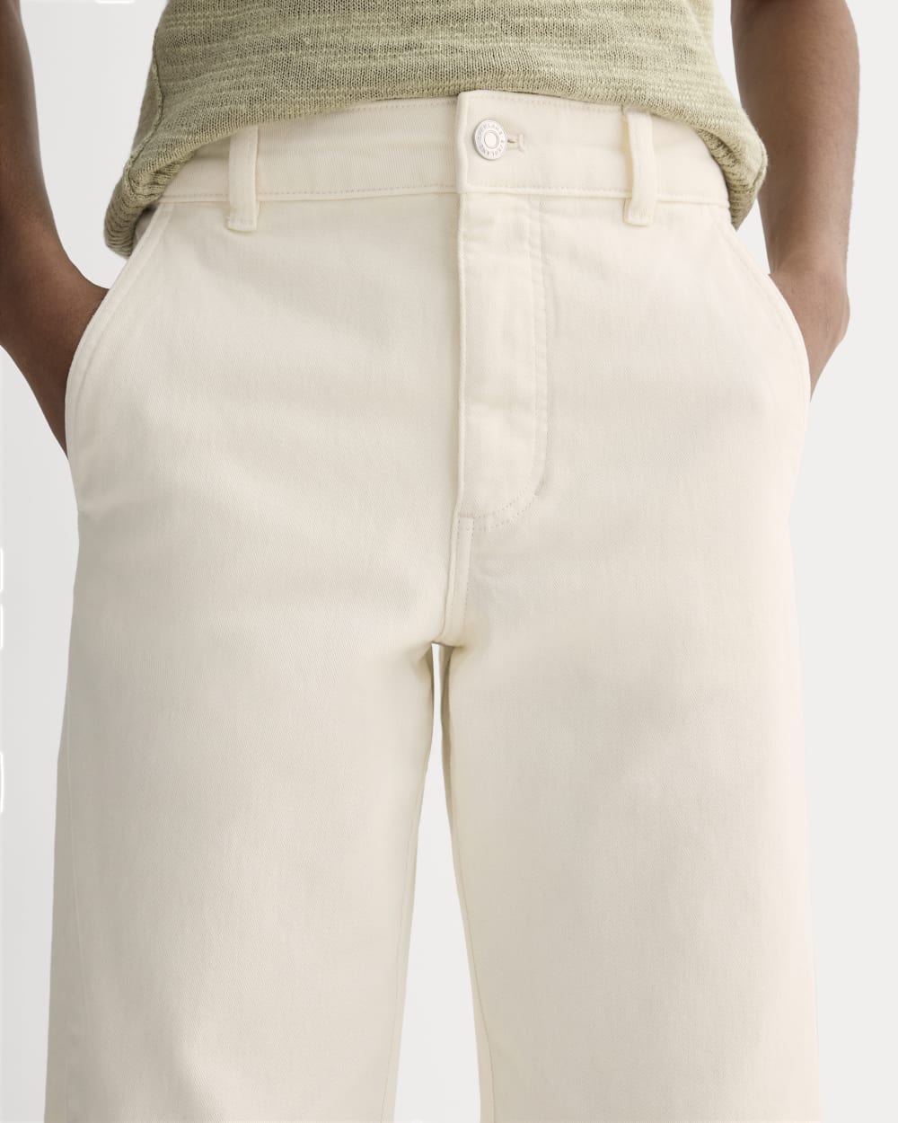 The Utility Straight-Leg Pant | Bone | 26.5 Inseam - Image 5