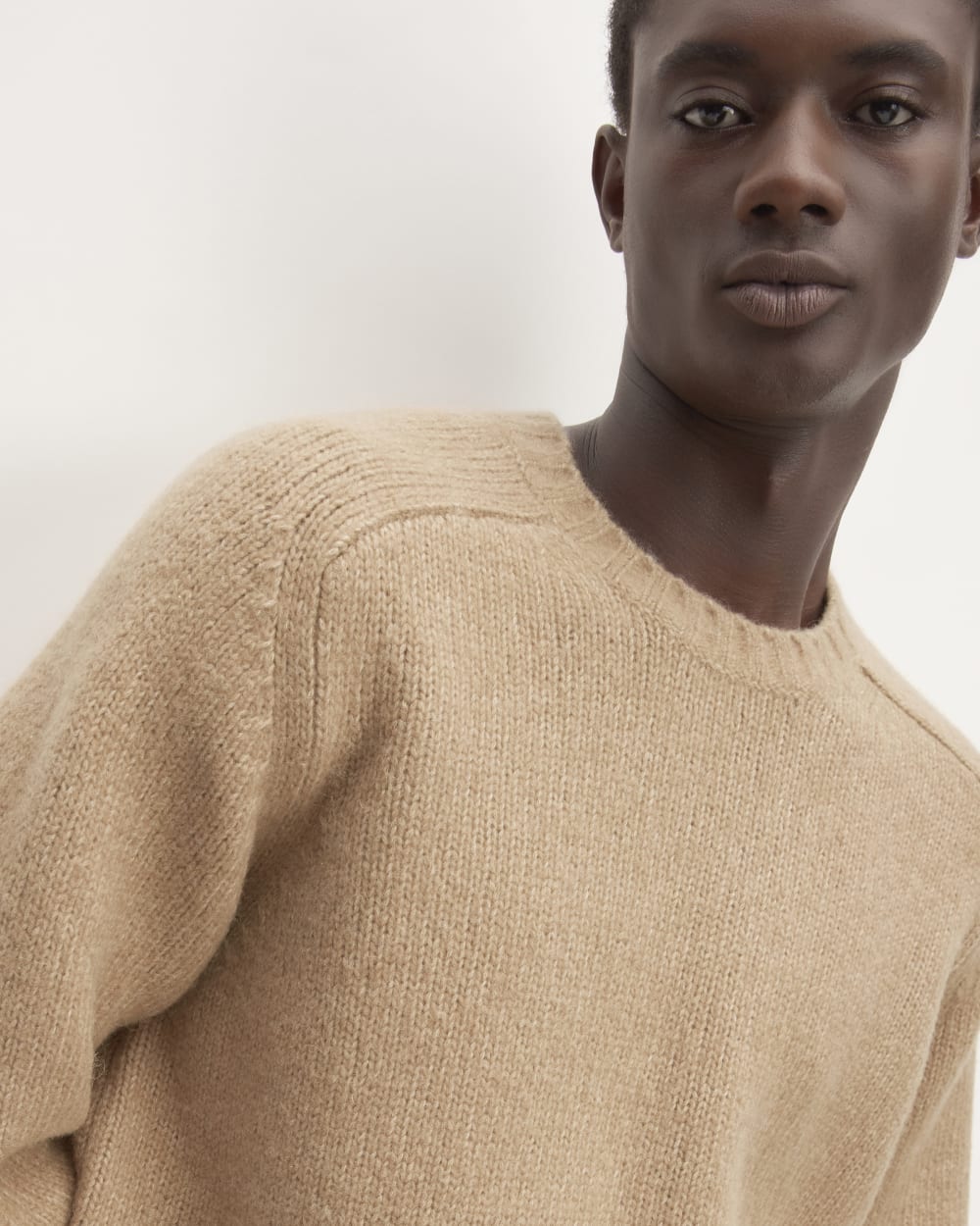 The Cloud Crewneck Sweater | Tiger's Eye - Image 4