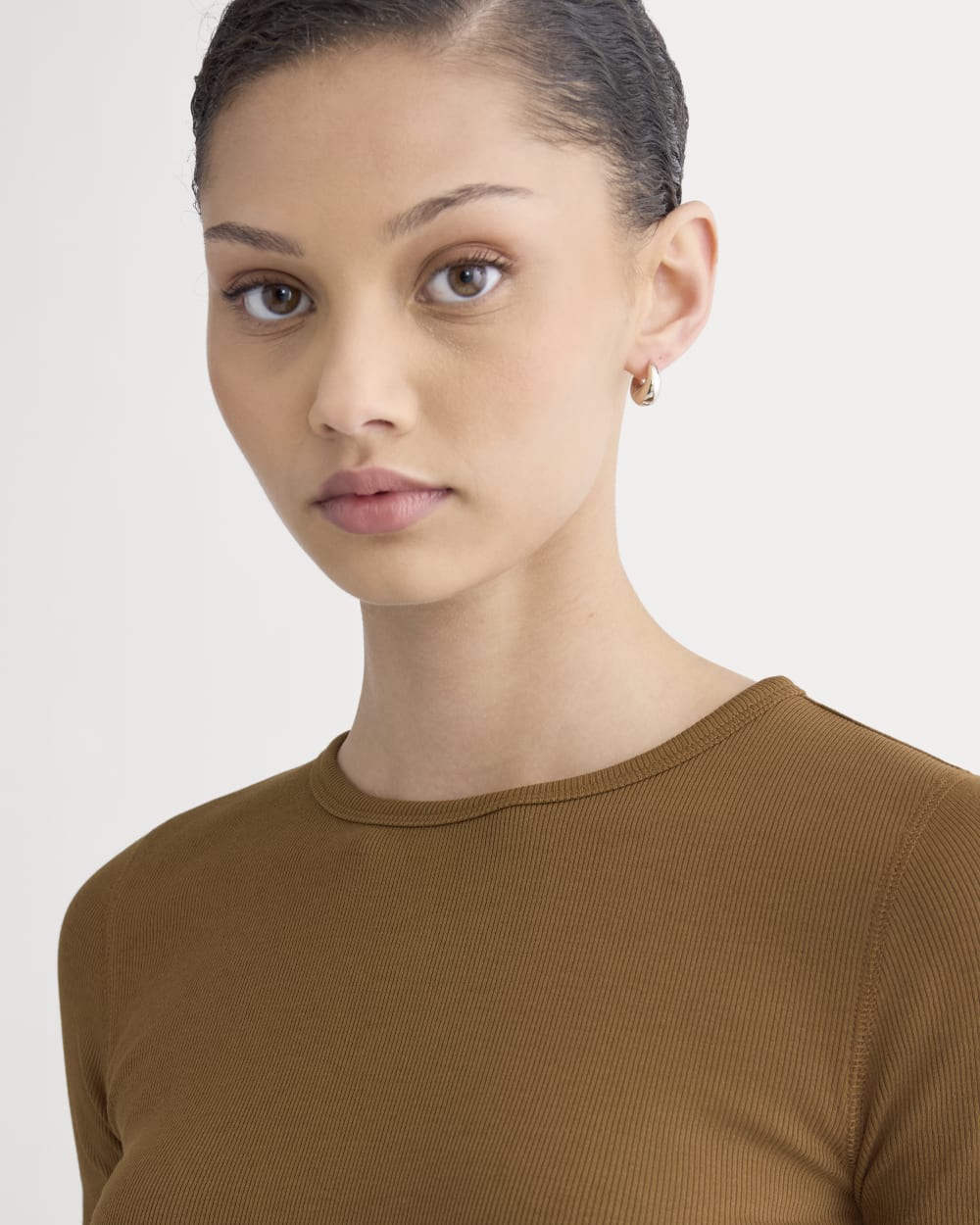 The Luxe Rib Crew | Toffee - Image 4