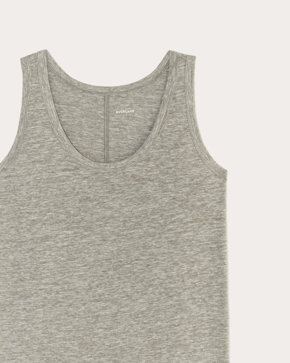 The Perform Tank | Heathered Grey / Olive - Image 6