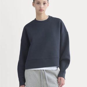 Luxe Fleece Sweatshirt | Navy