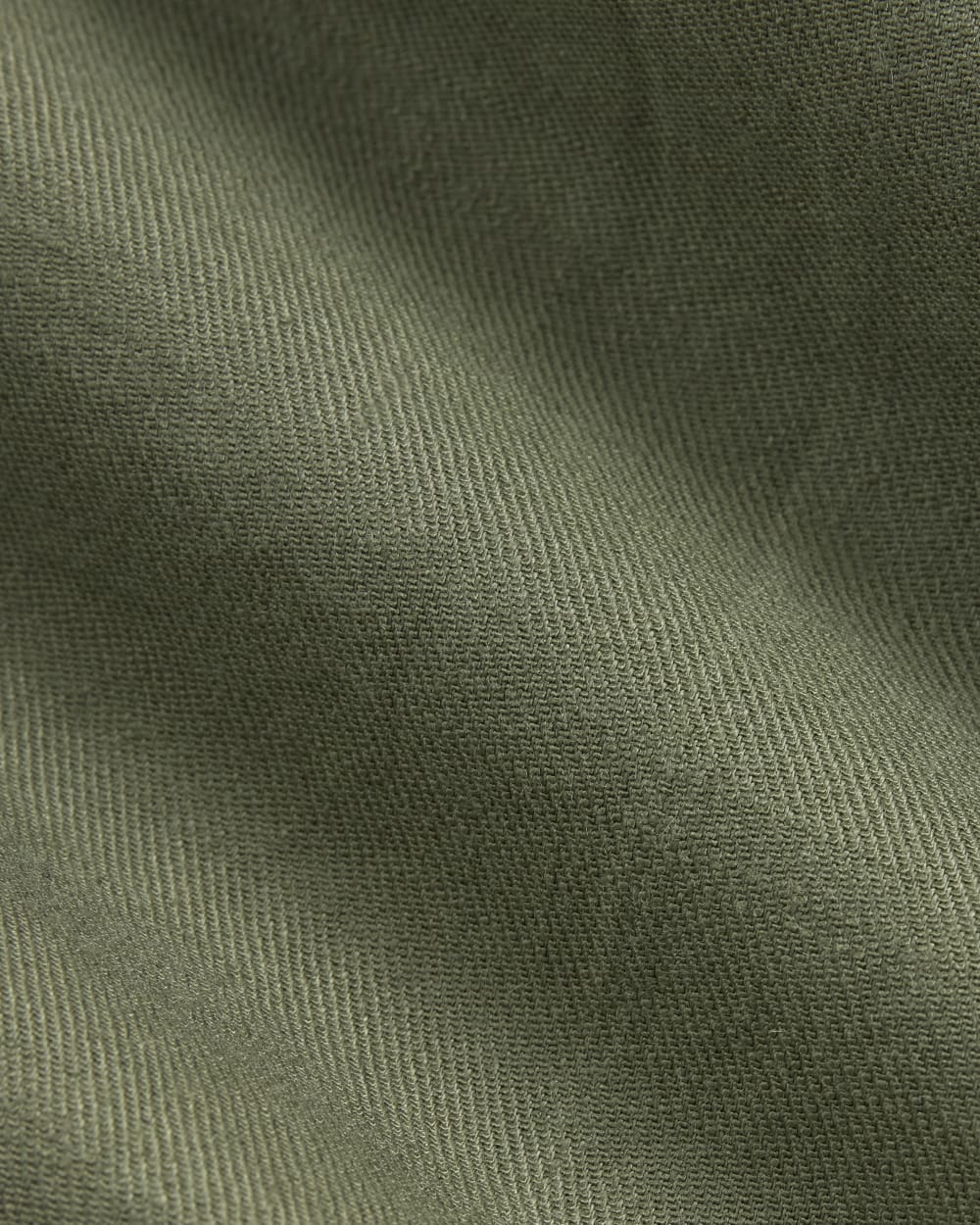 The Pleated Short in Stretch Linen | Lichen Green - Image 6