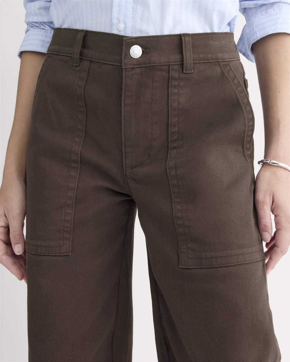Utility Column Pant | Dark Chocolate - Image 4