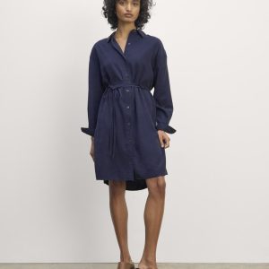 The Must-Have Shirtdress in Butterlite | Navy