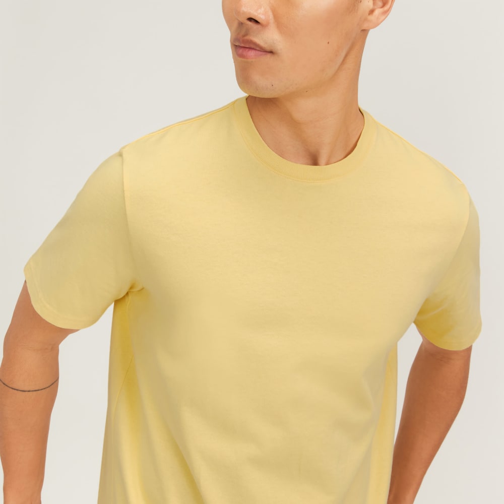 The Premium-Weight Crew | Uniform | Pale Yellow - Image 4