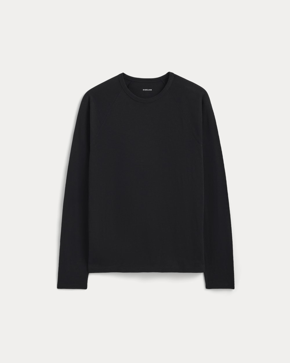 The Rec Long-Sleeve Crew | Black - Image 2