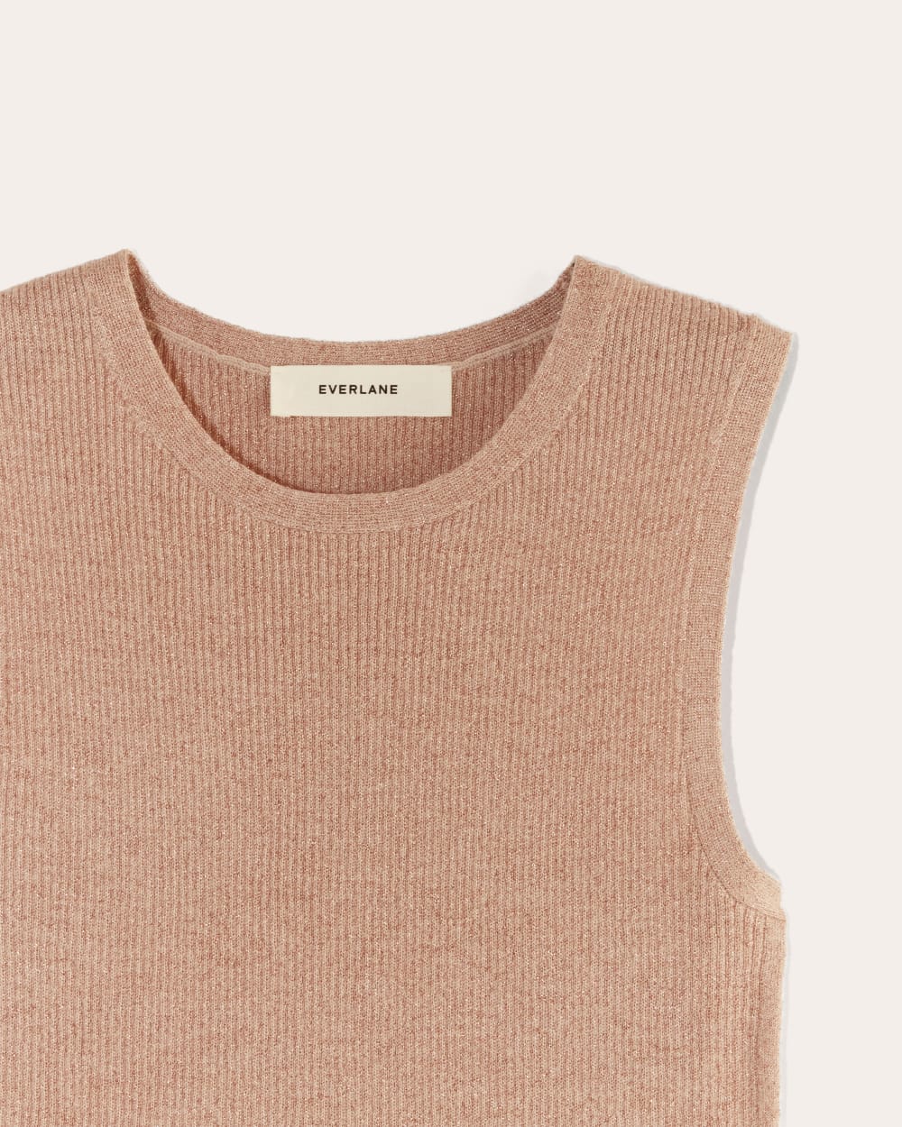 The Tank in Lurex Merino | Rose Gold - Image 6