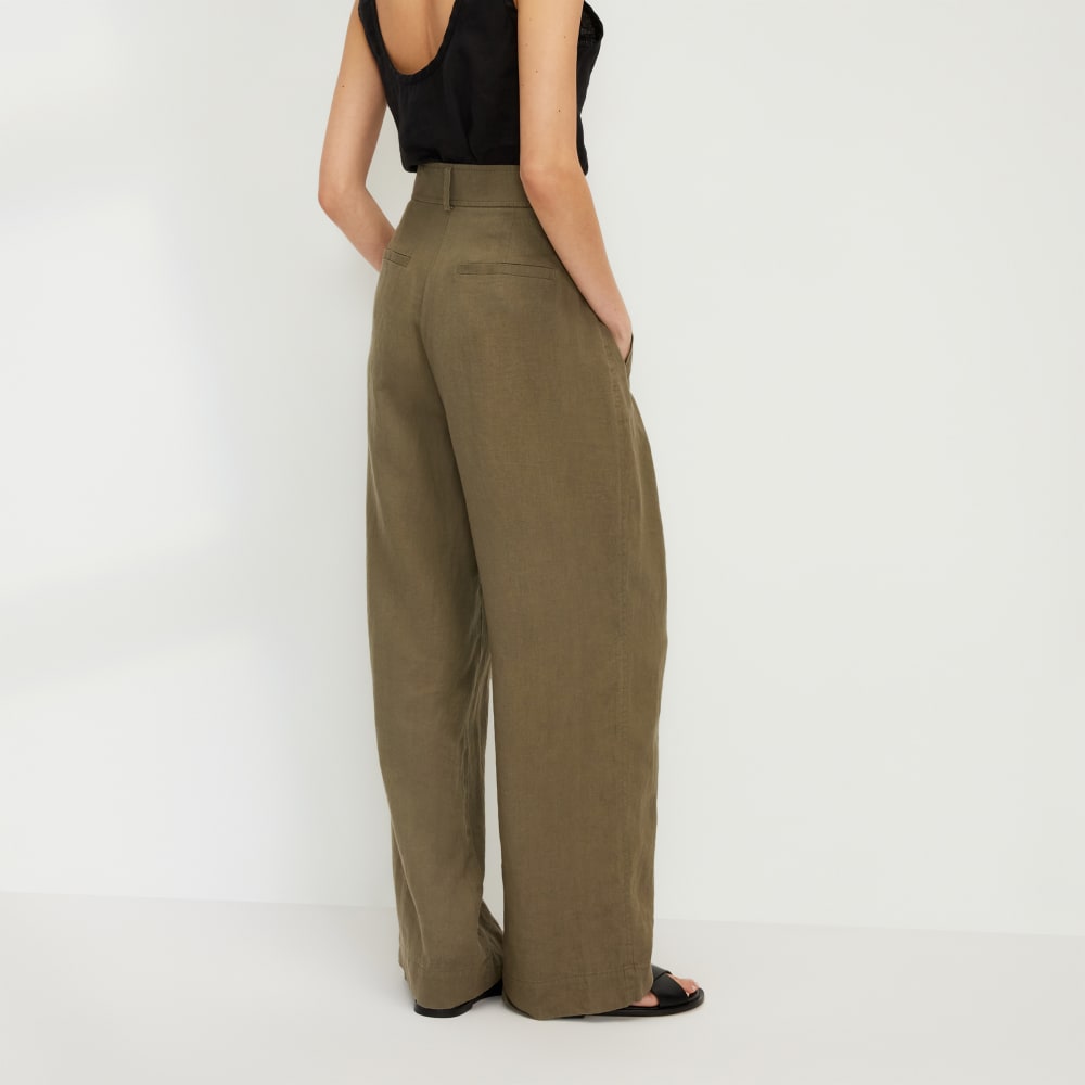 The Linen Way-High® Drape Pant | Kalamata - Image 3
