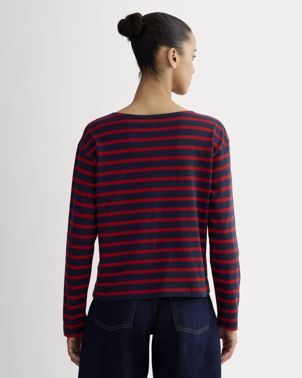 The Mariner Tee | Navy / Classic Red - Image 5