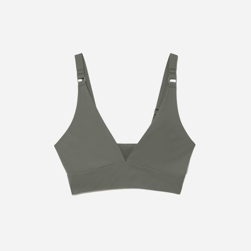 The Invisible Bra | Pewter Green