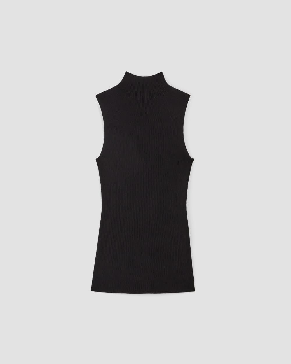 The Viscose Mock Neck Top | Black - Image 2